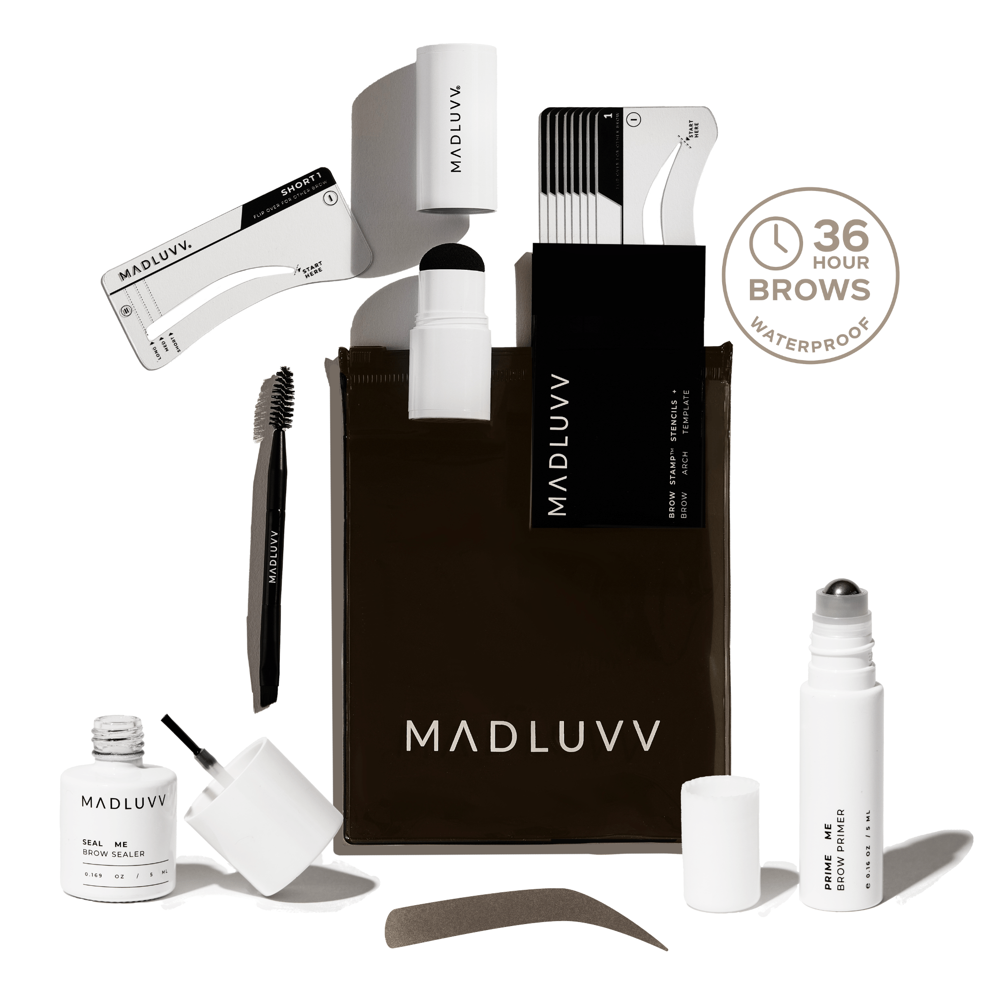 Dark Brown 36-hour Brows Bundle