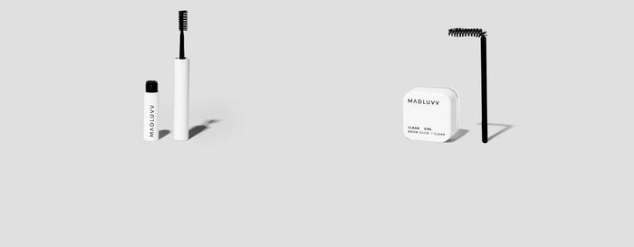 laminate me and clean girl brow slick