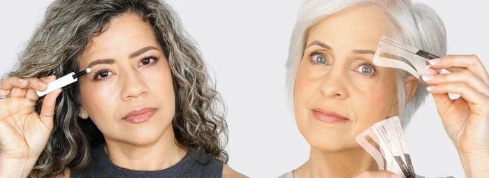 Women with grey hair