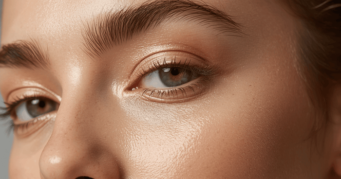 Stamped brows 