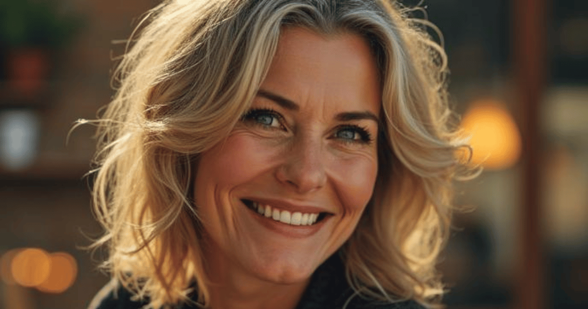 45+ woman brows