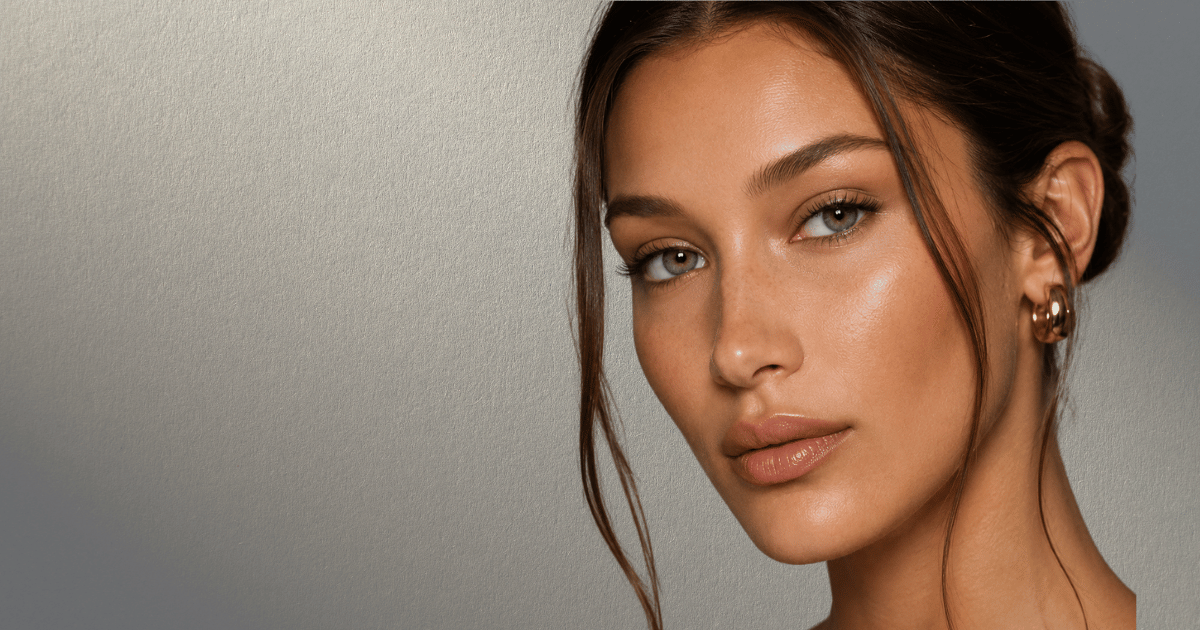 modern soft supermodel brows