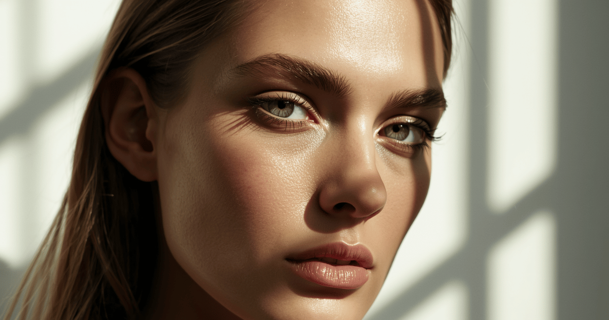 hooded eyes