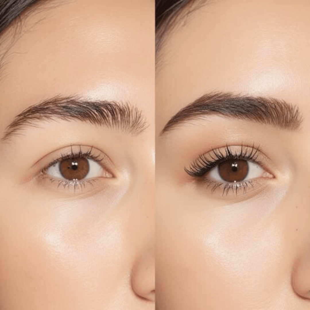 natural and fixed brows 