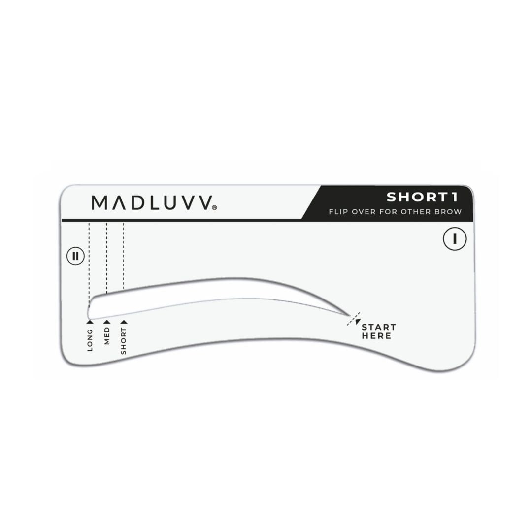 Short #1 Brow Stamp Small Eyebrow Stencil