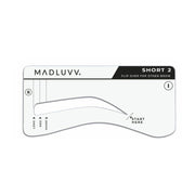Short #2 Brow Stamp Small Eyebrow Stencil