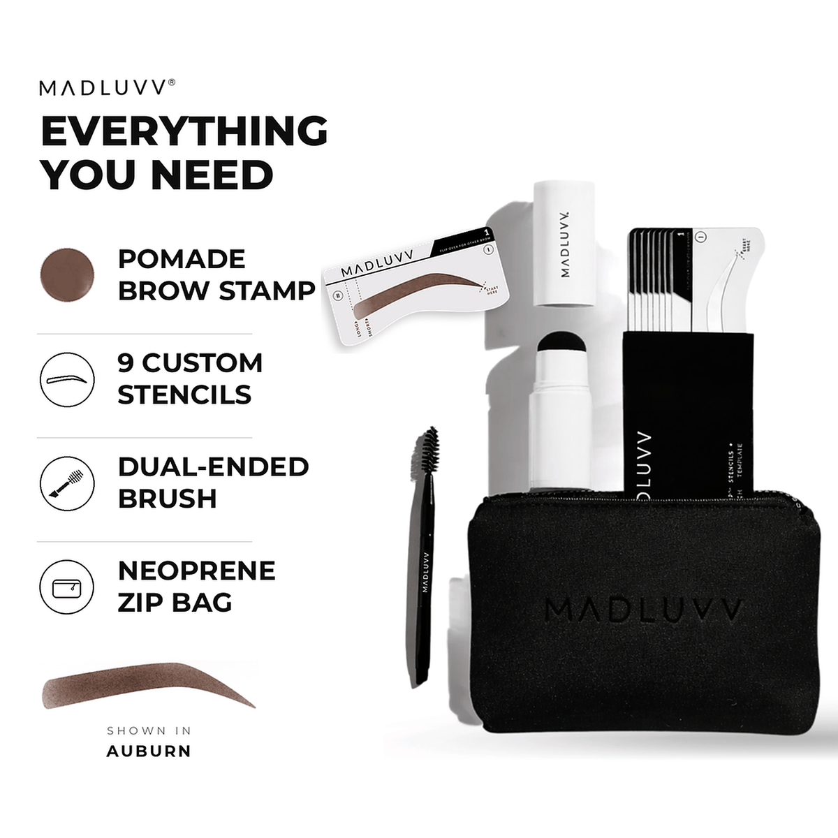 Auburn Brow Stamp™ Kit