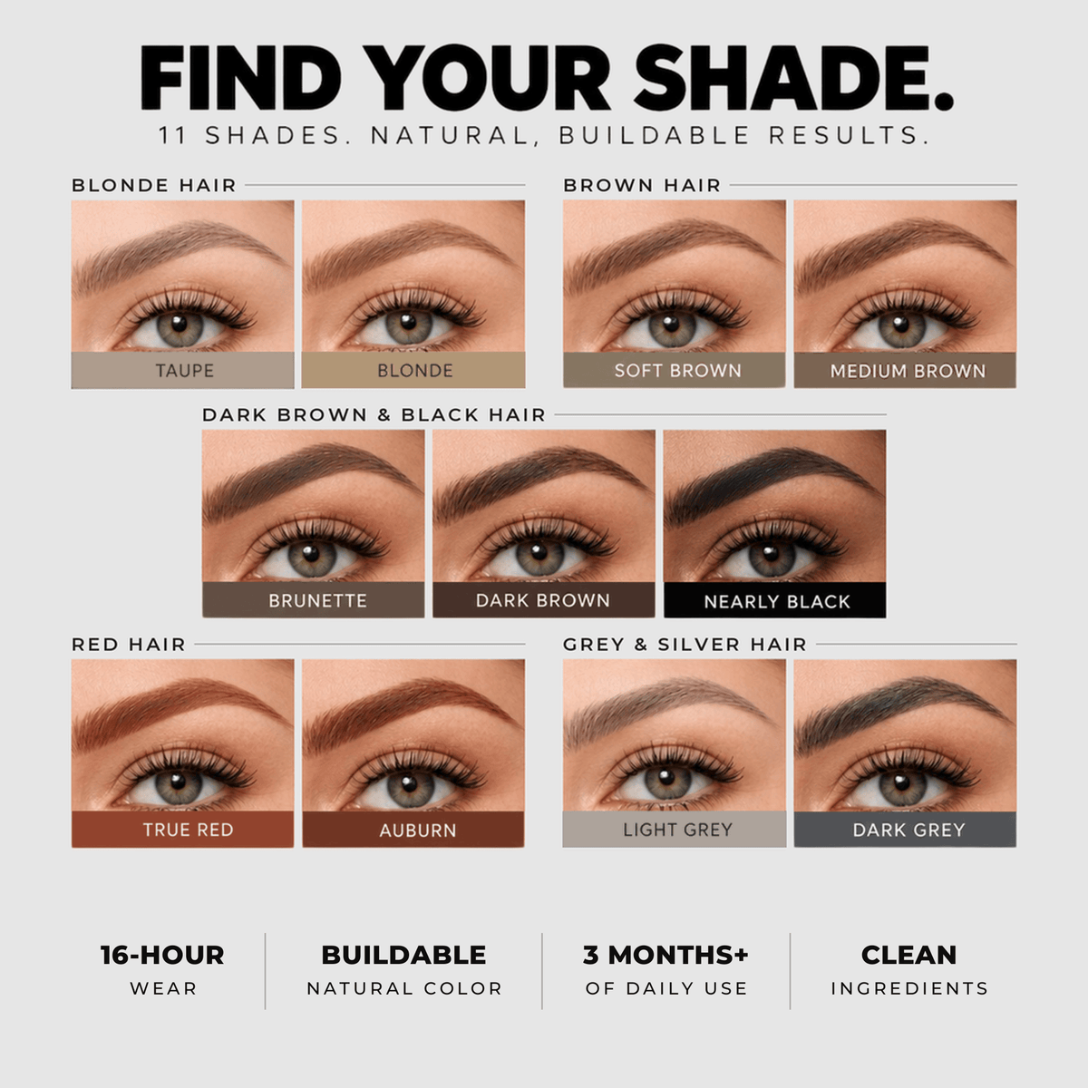 Brunette Brow Stamp Kit image 3