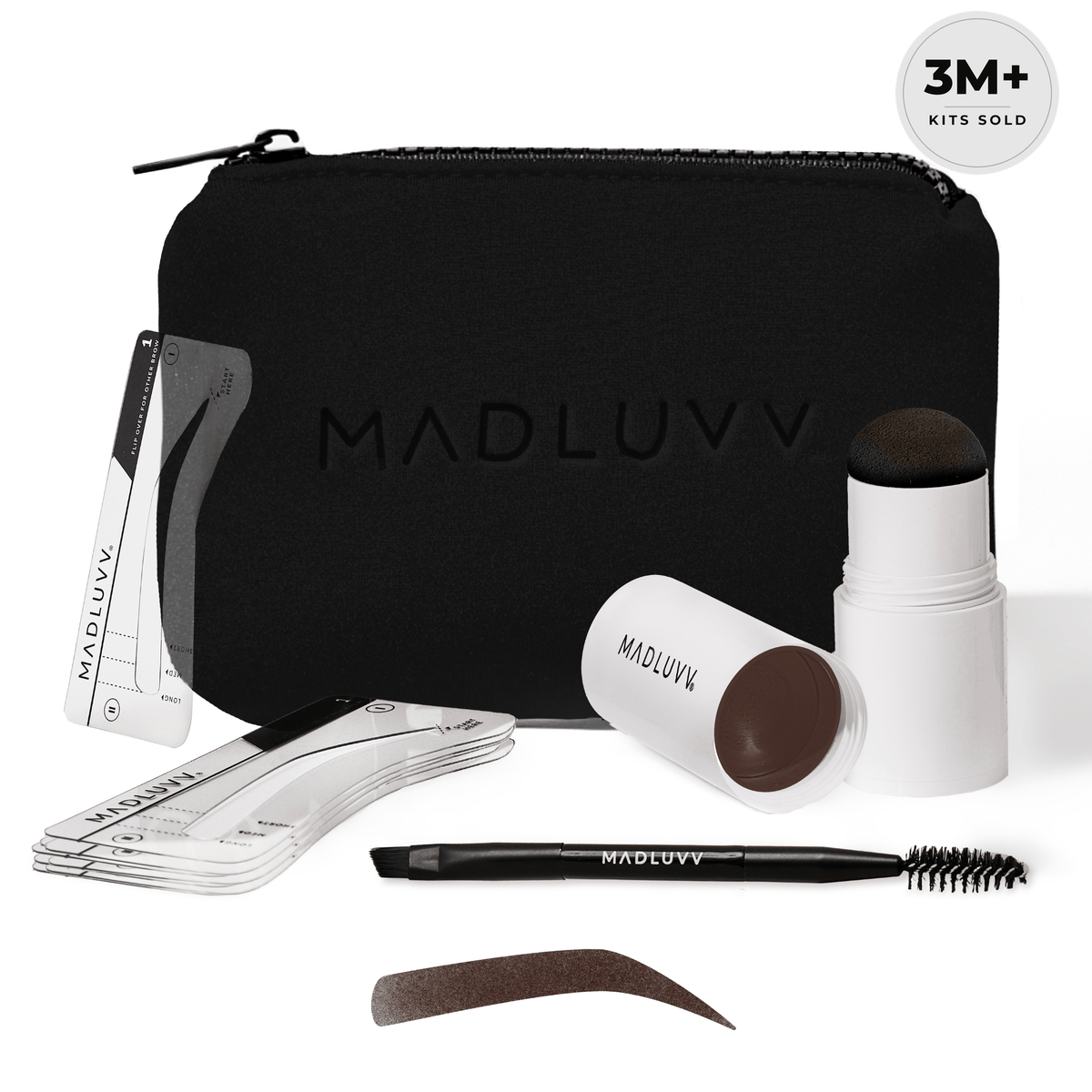 Dark Brown Brow Stamp™ Kit