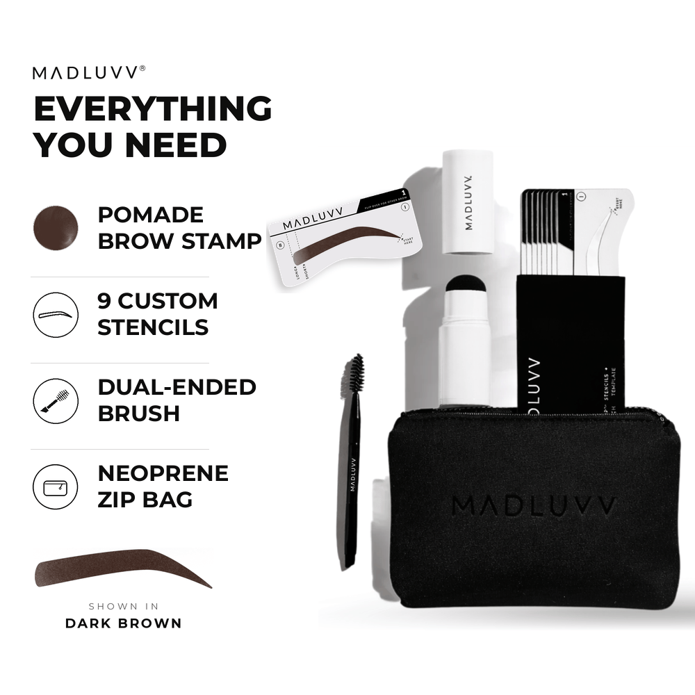 Dark Brown Brow Stamp Kit image 4