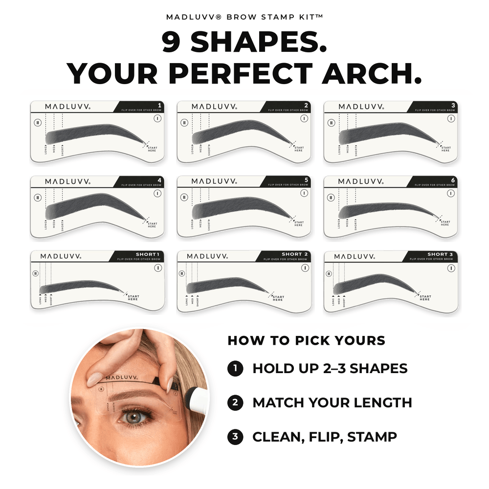 Dark Grey Brow Stamp Kit image 6