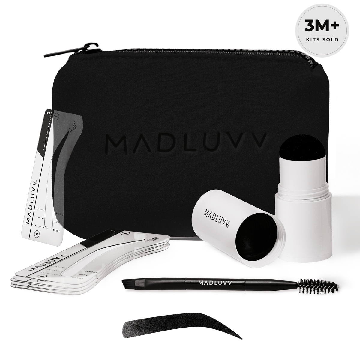 Nearly Black Brow Stamp™ Kit