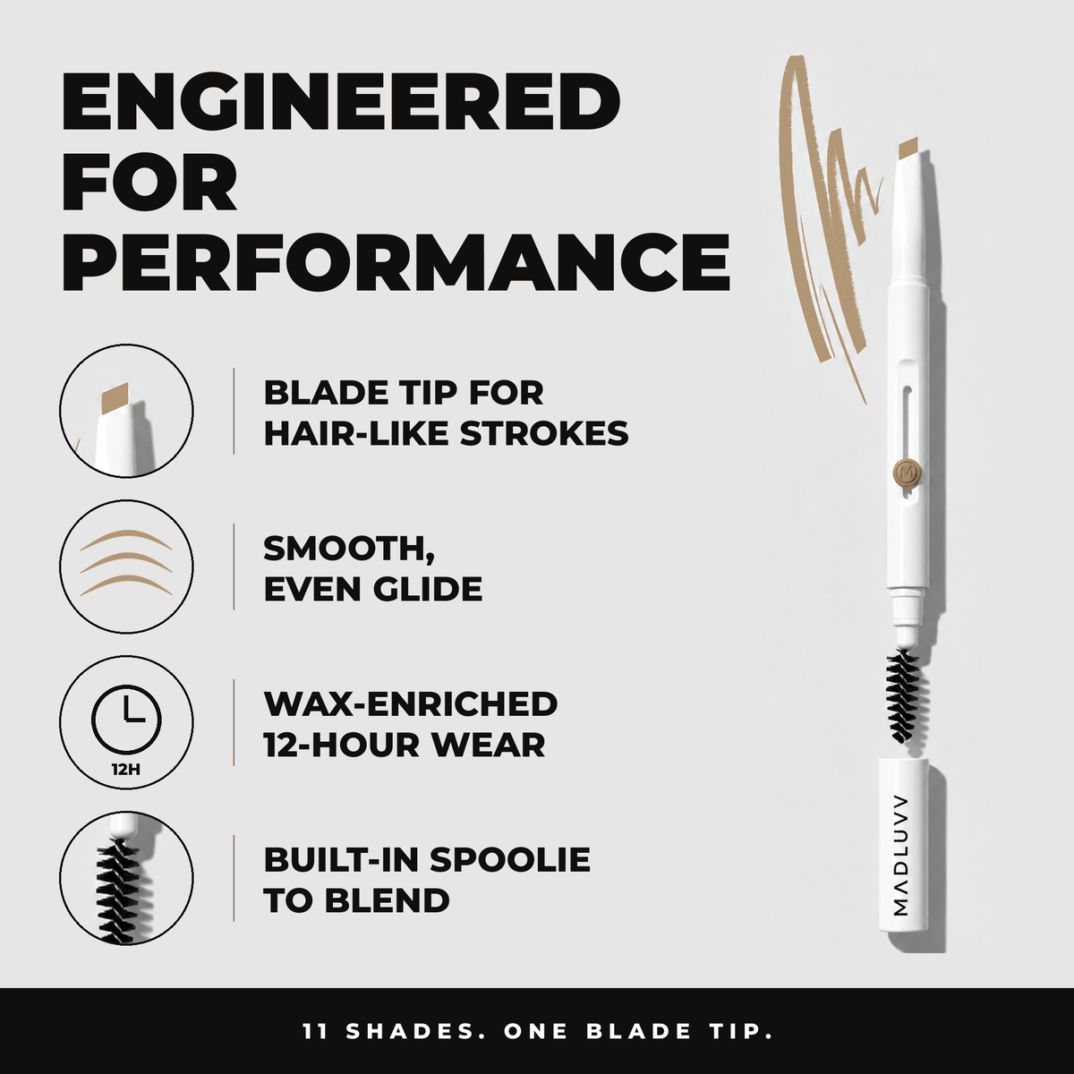 Blonde Exacto Brow Pencil image 3