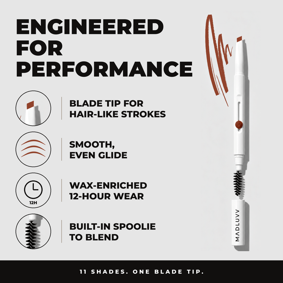 True Red Exacto Brow Pencil image 3