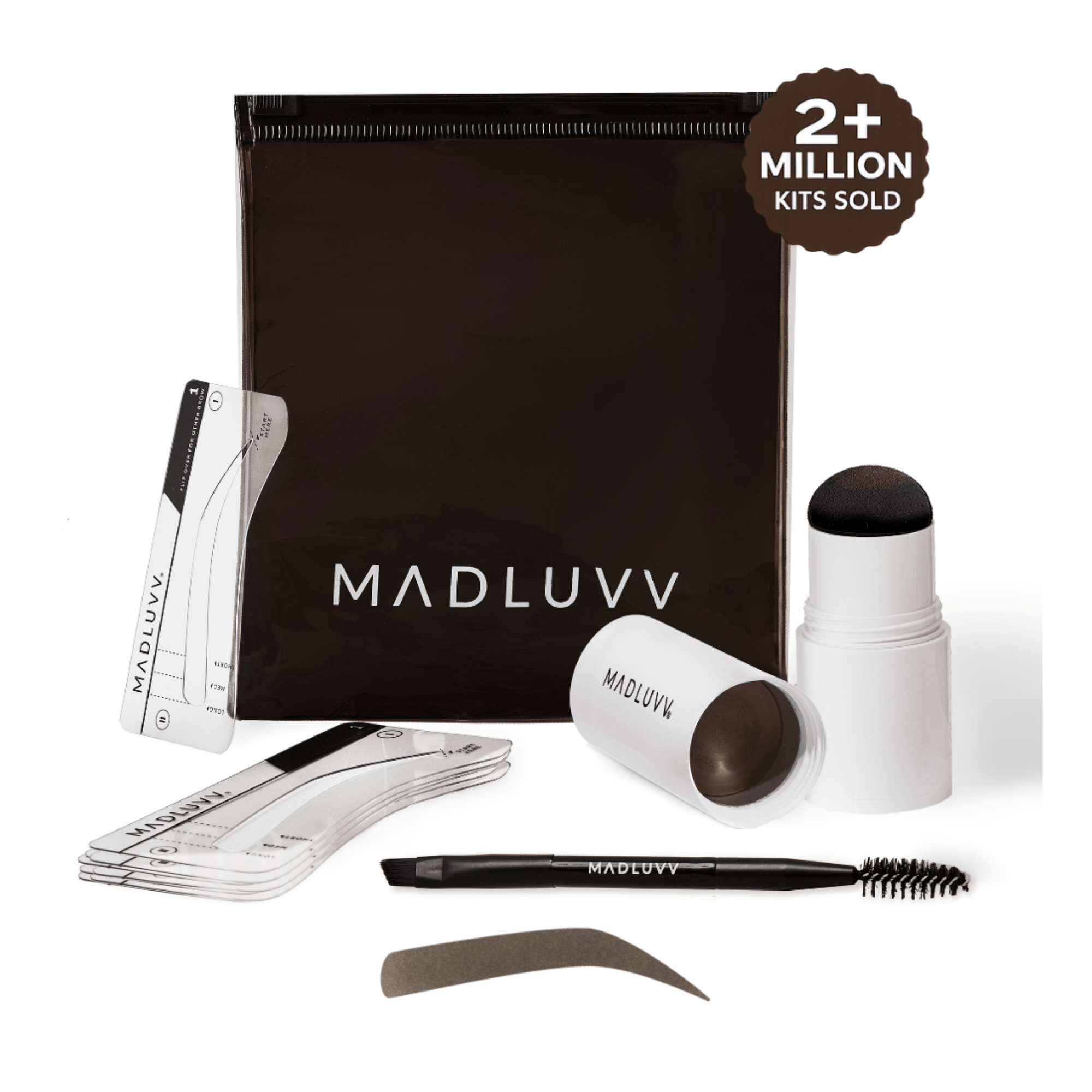 Dark Brown Brow Stamp™ Kit