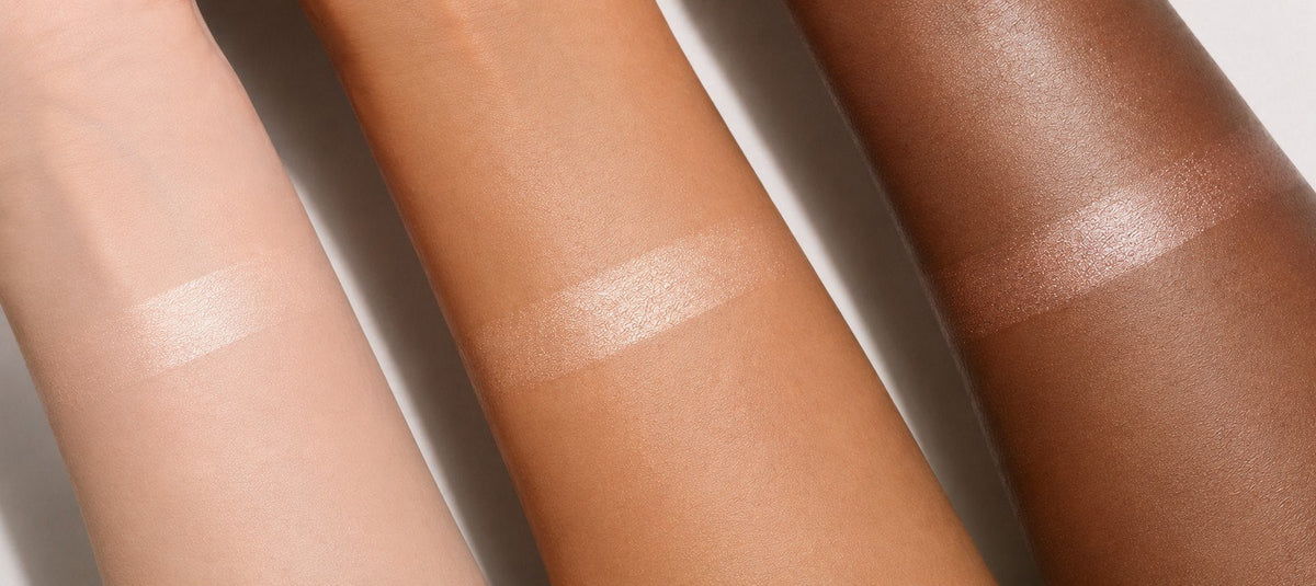 Define Me on a range of skin tones
