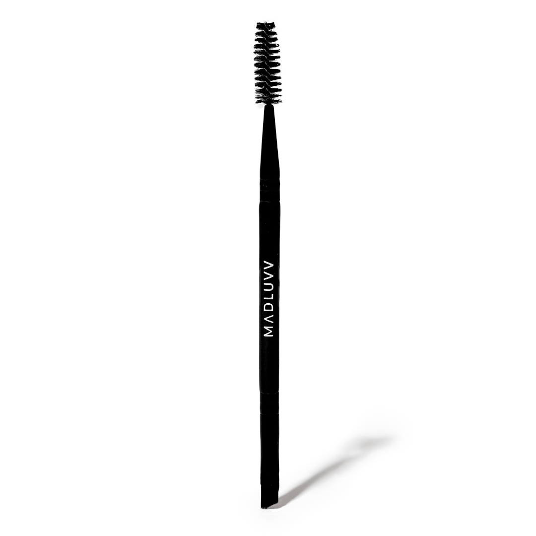 Nearly Black Brow Stamp dual sided eyebrow brush