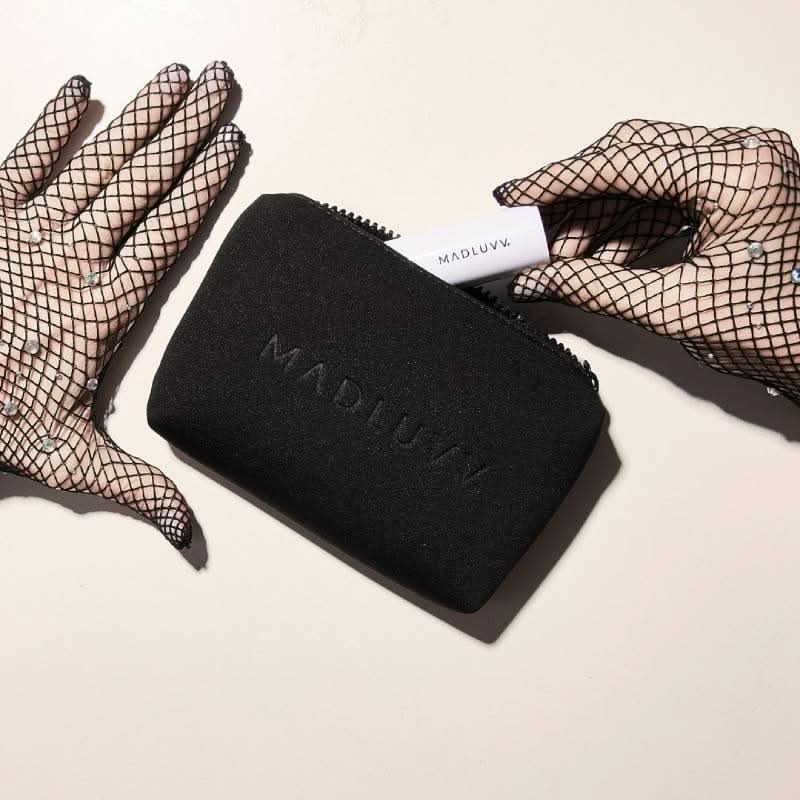 Neoprene Full-Zip Makeup Bag