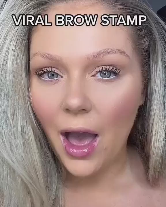 Load video: Dark Grey Brow Stamp Kit video