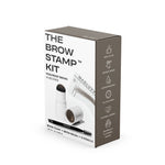how to use a brow stamp and stencil kit