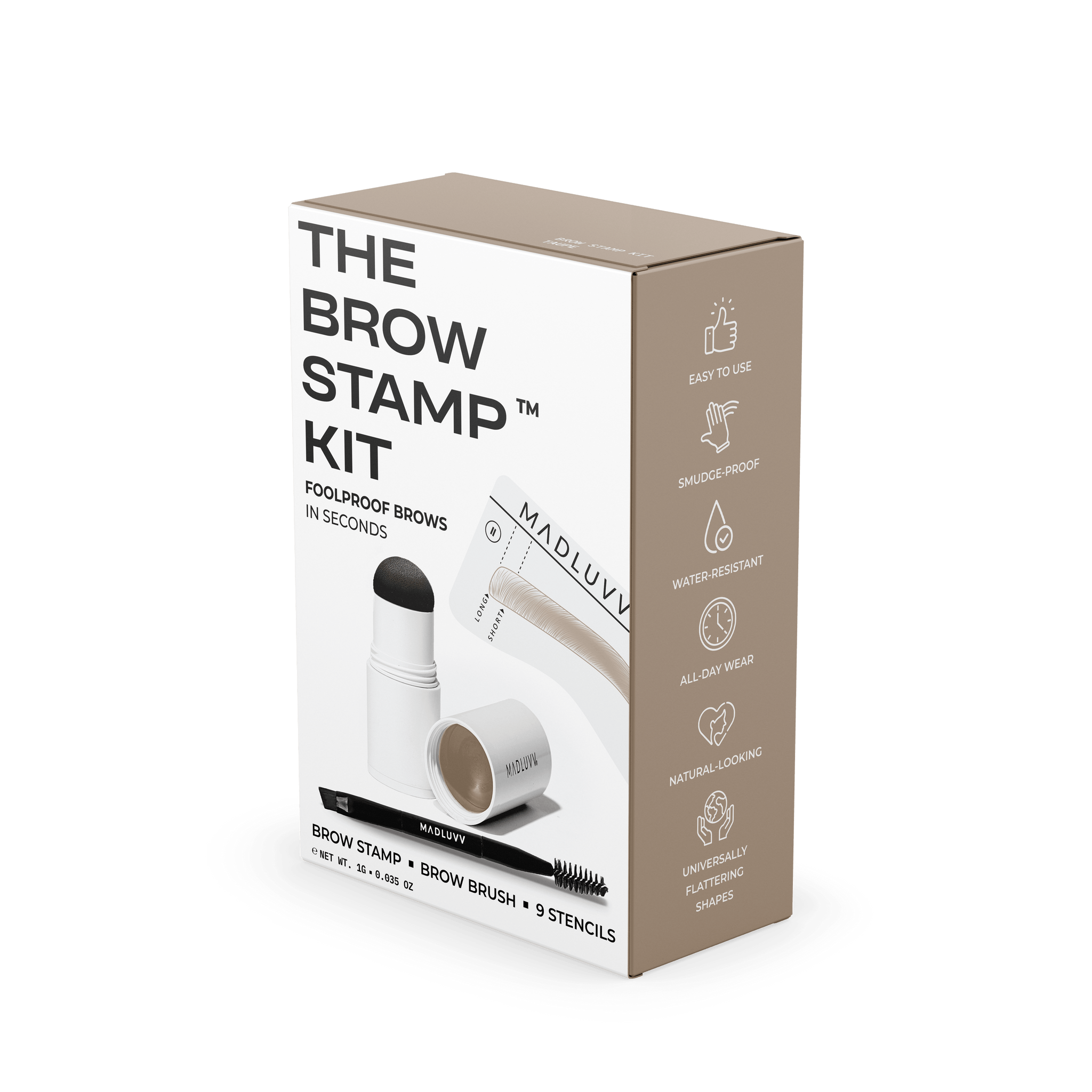 how to use a brow stamp