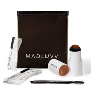 True Red Brow Stamp Kit - Eyebrow Stamp Kit - Madluvv