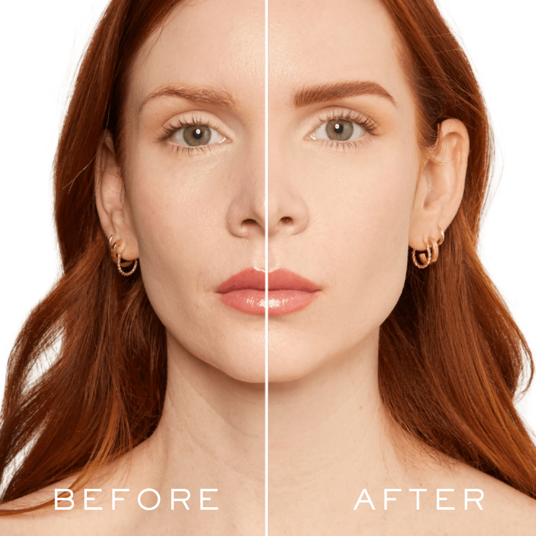 True Red Brow Stamp Refill before and after photos